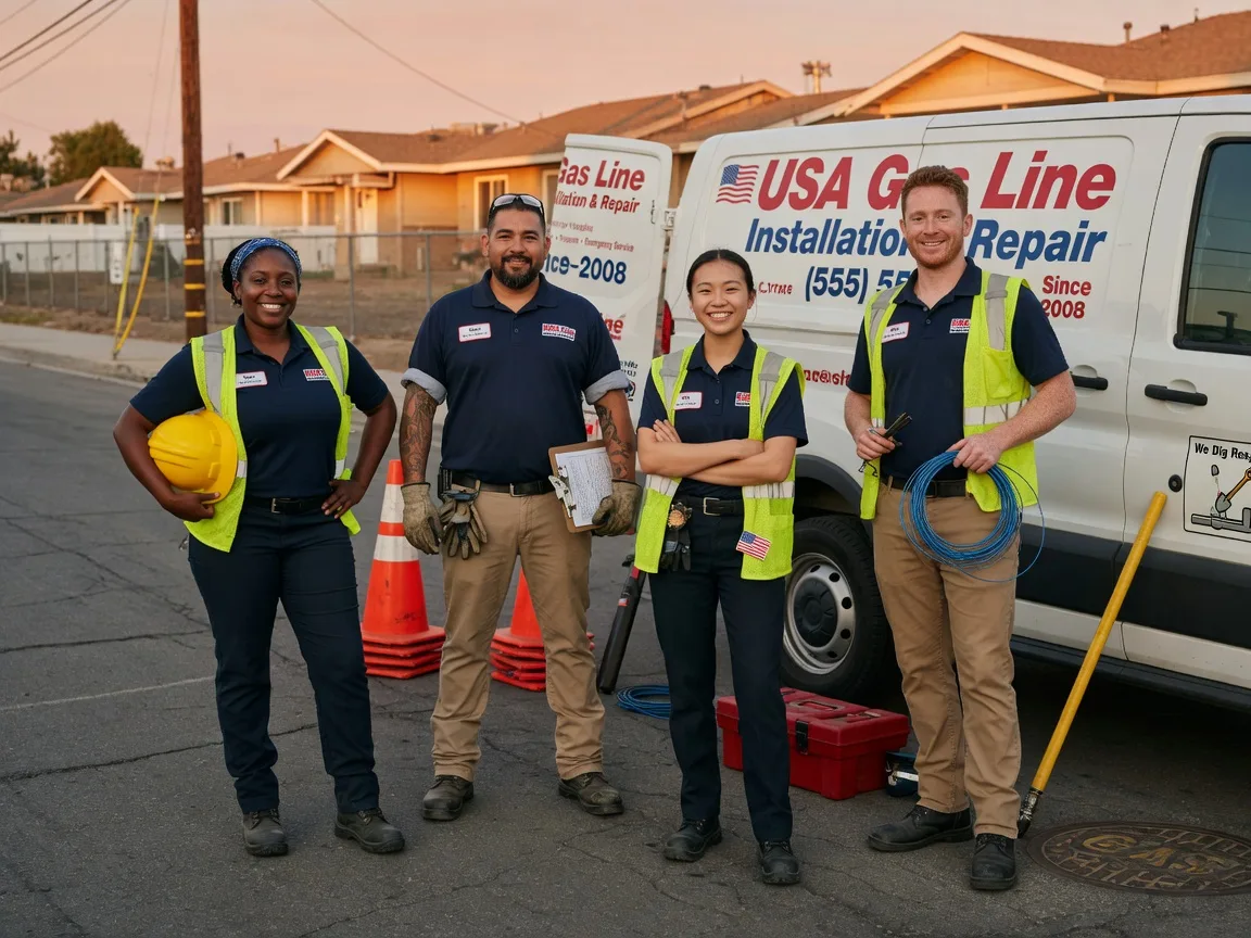Gas Line Installation company in Shiner, TX